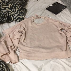Pink Laird sleeved shirt